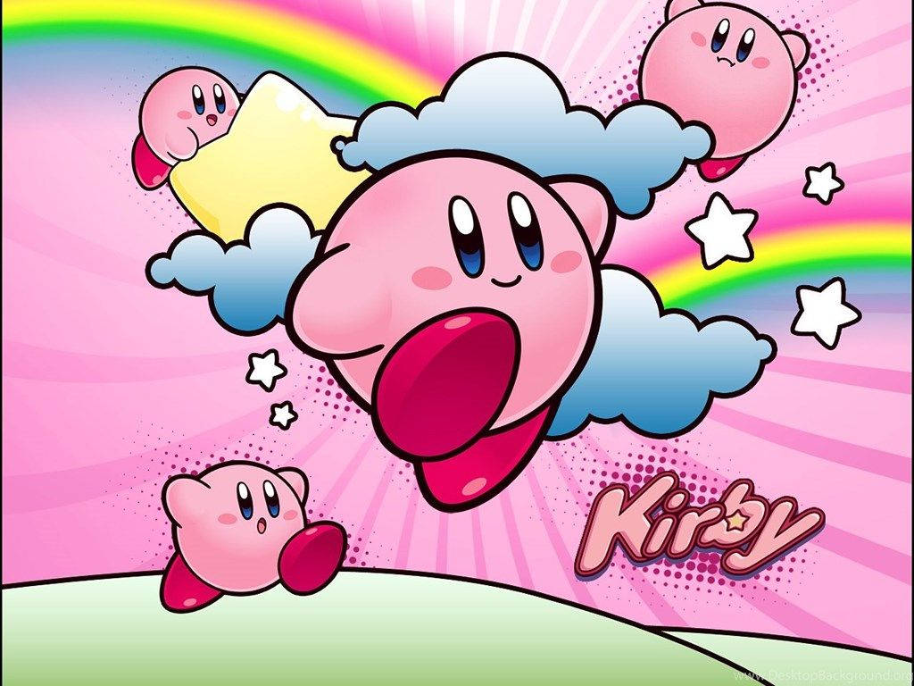 Enjoying Adventure With Kirby! Wallpaper