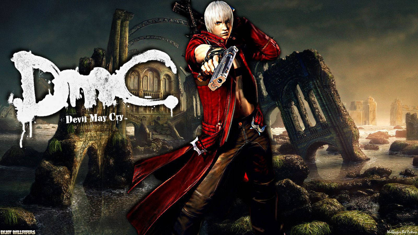 Enter The World Of The Stylish Action Series Devil May Cry Wallpaper