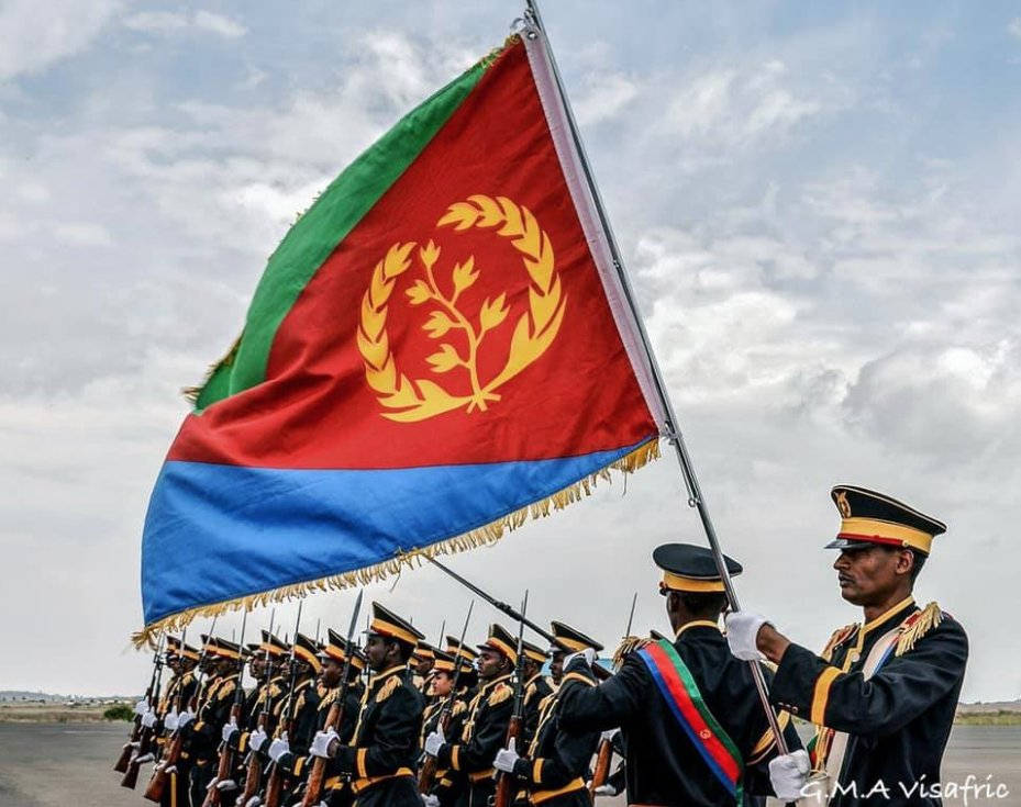 Eritrea Flag Wallpaper