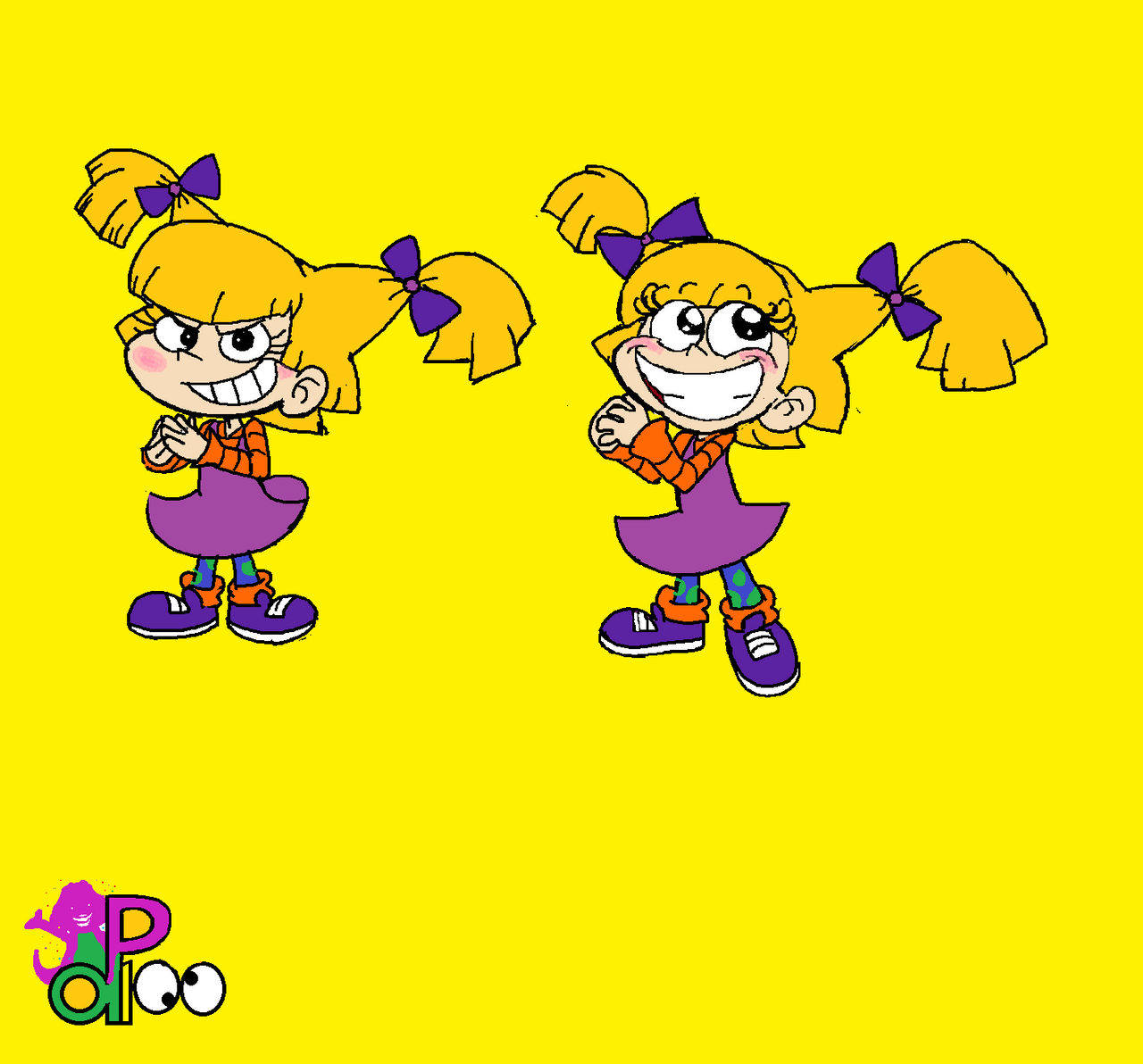 Evil Happy Angelica Pickles Wallpaper