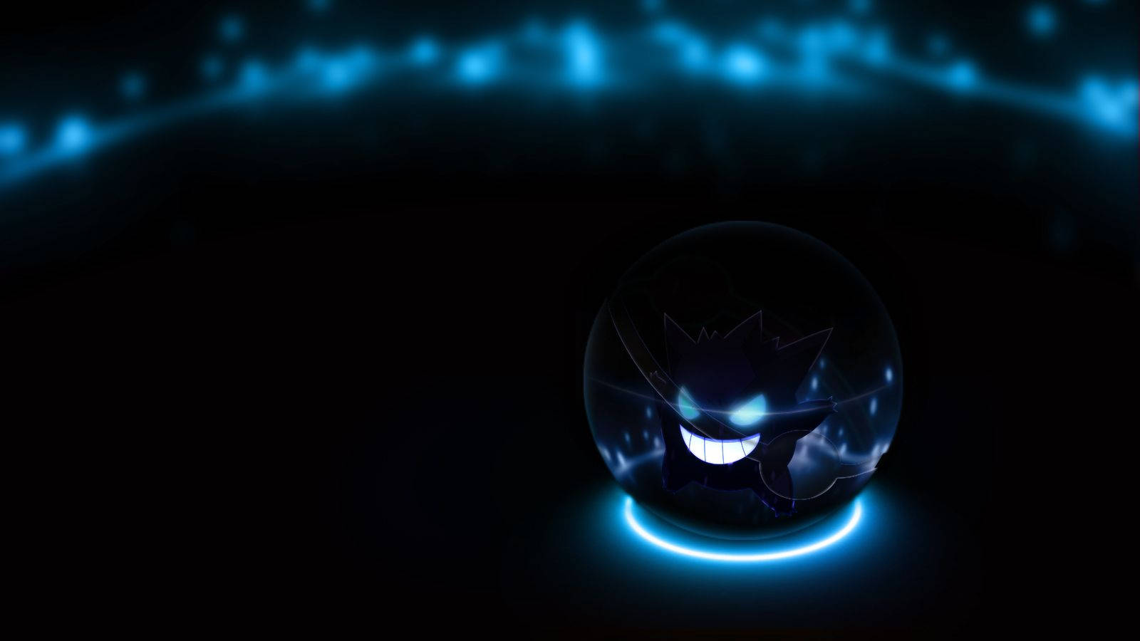 Experience Dark Adventures With Gengar Wallpaper