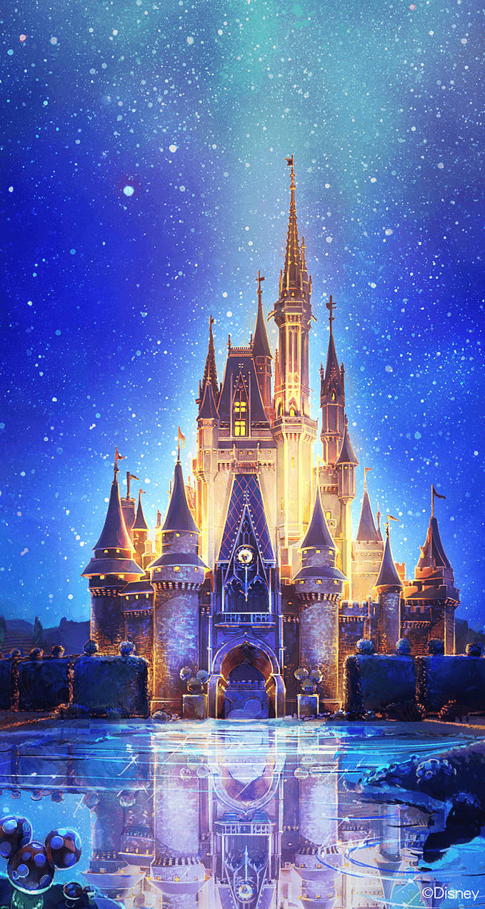 Experience The Magic At Cinderella's Castle Wallpaper