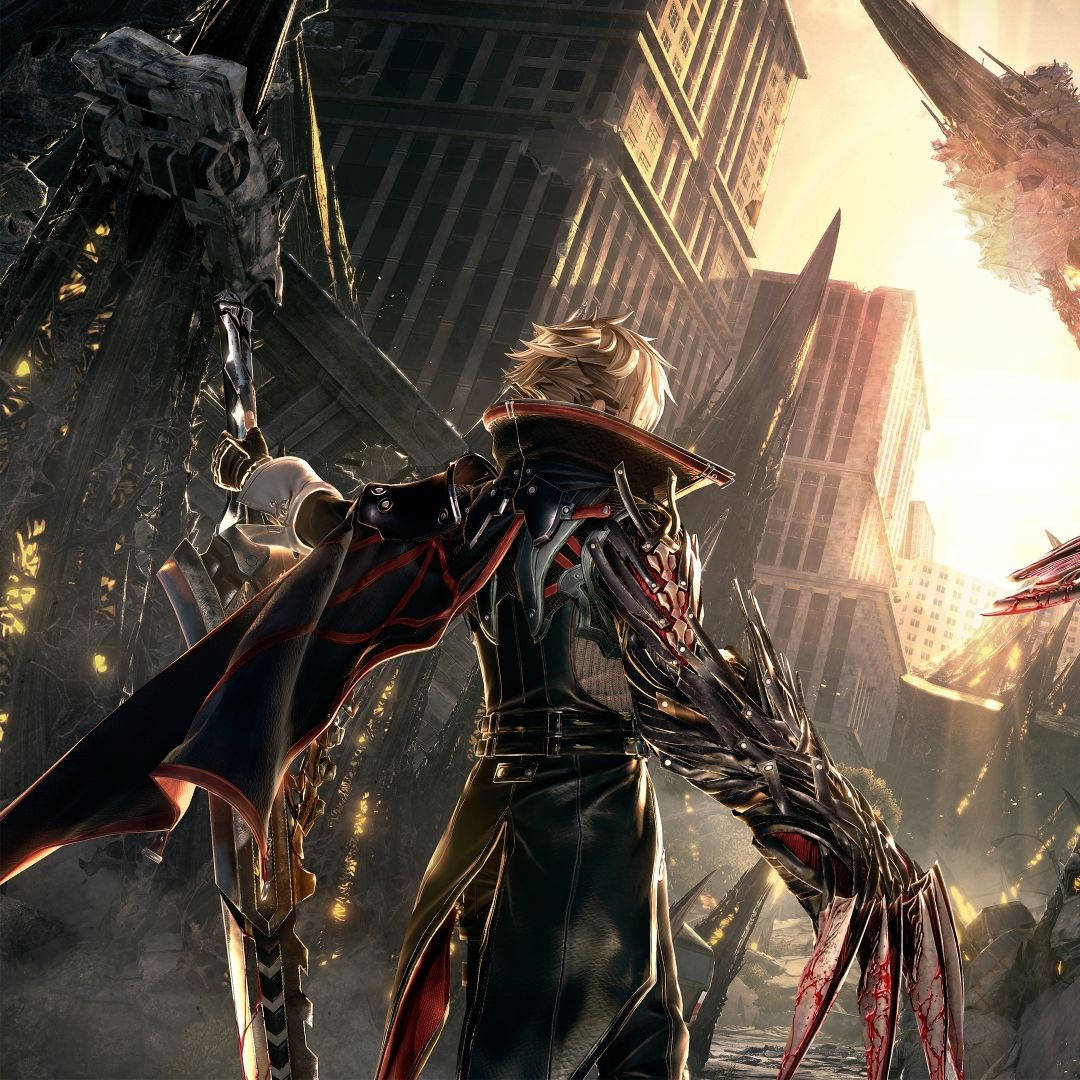 Explore A Post-apocalyptic World In The Upcoming Action Rpg Code Vein Wallpaper