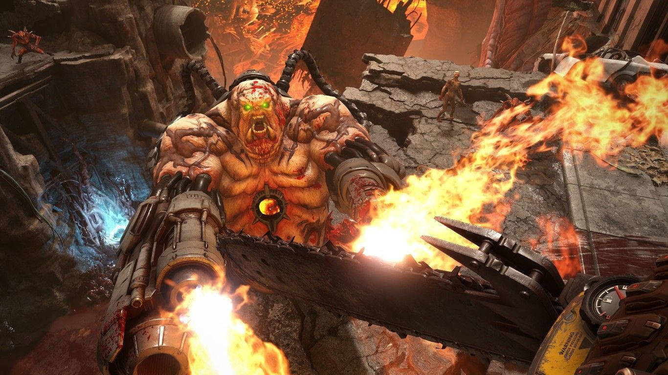 Face The Carcass With Doom Eternal Wallpaper