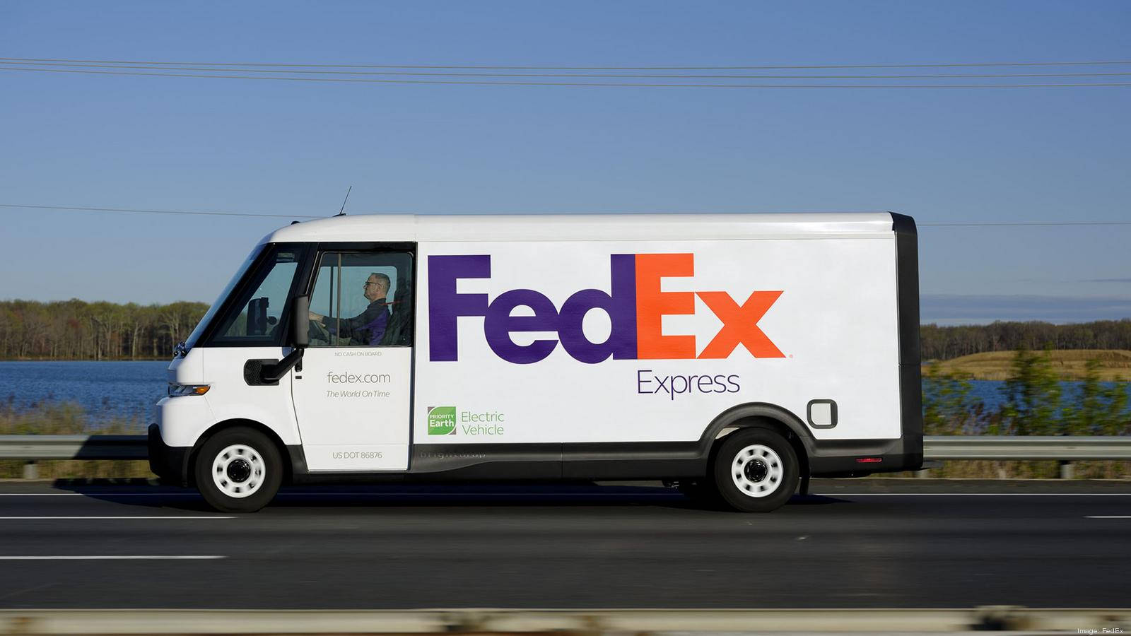 Fedex Tracking Delivery Vehicle Wallpaper