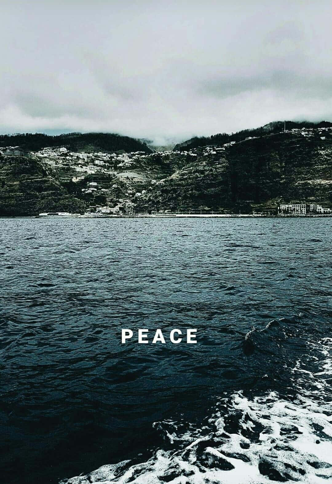 Feel The Tranquility And Joy Of Peace With The New Peace Iphone Wallpaper