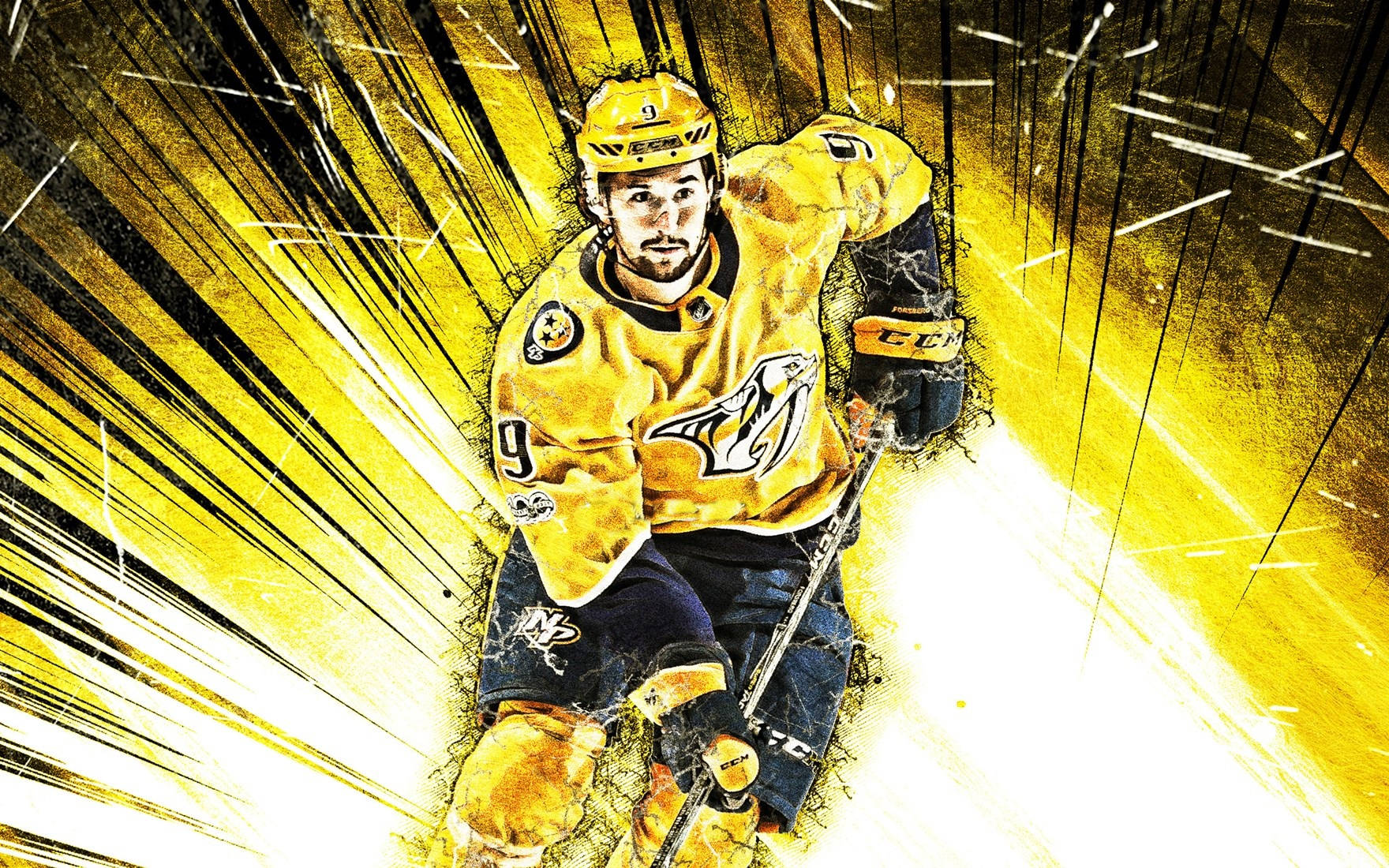 Filip Forsberg - The Artistic Stance Wallpaper