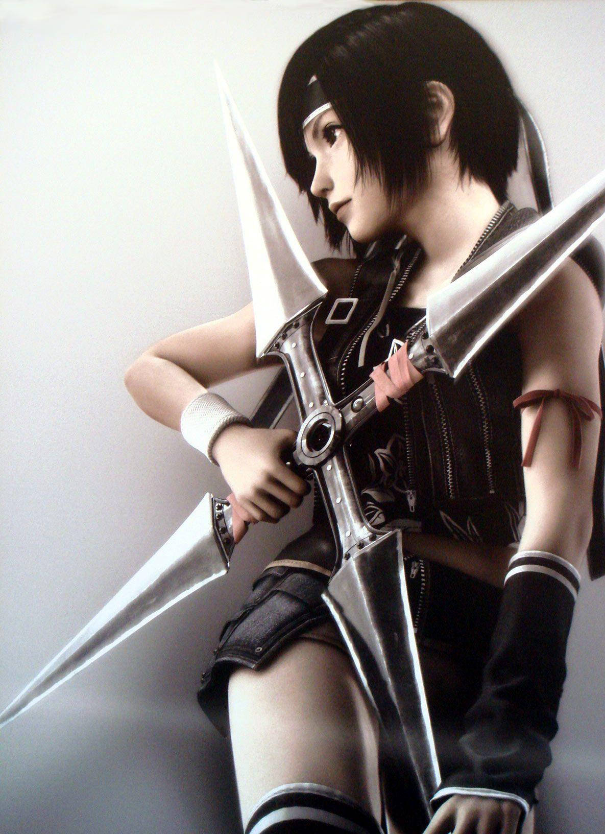 Final Fantasy 7 Yuffie Weapon Wallpaper