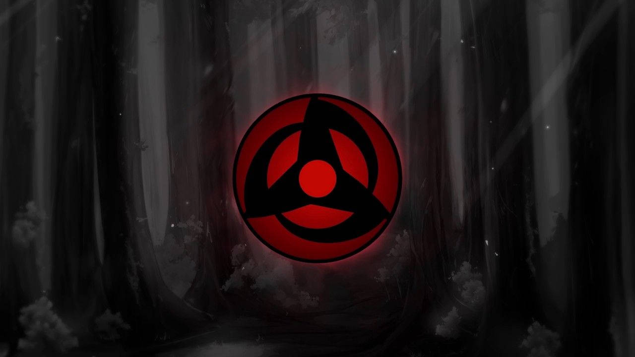 Find Your Power Of The Sharingan In The Depths Of The Forest Wallpaper