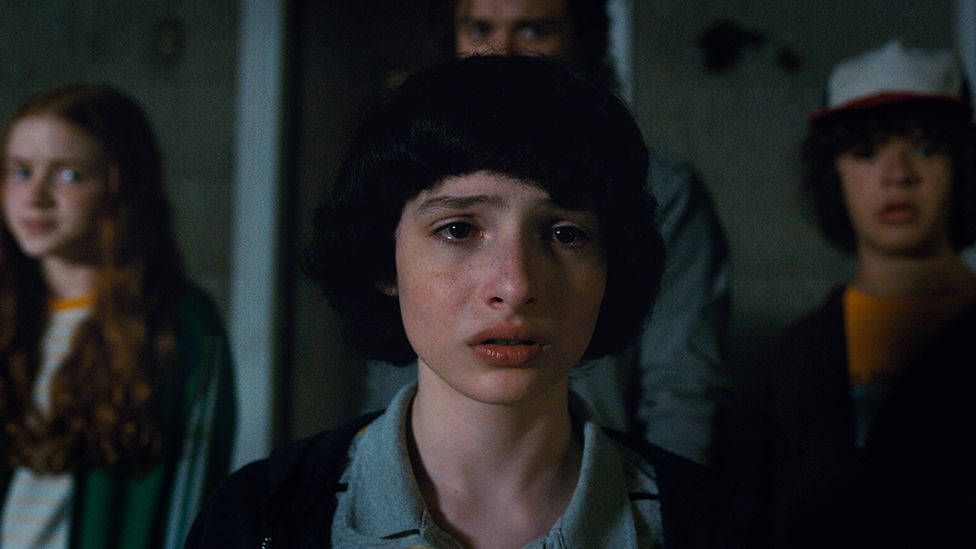 Finn Wolfhard Crying Wallpaper