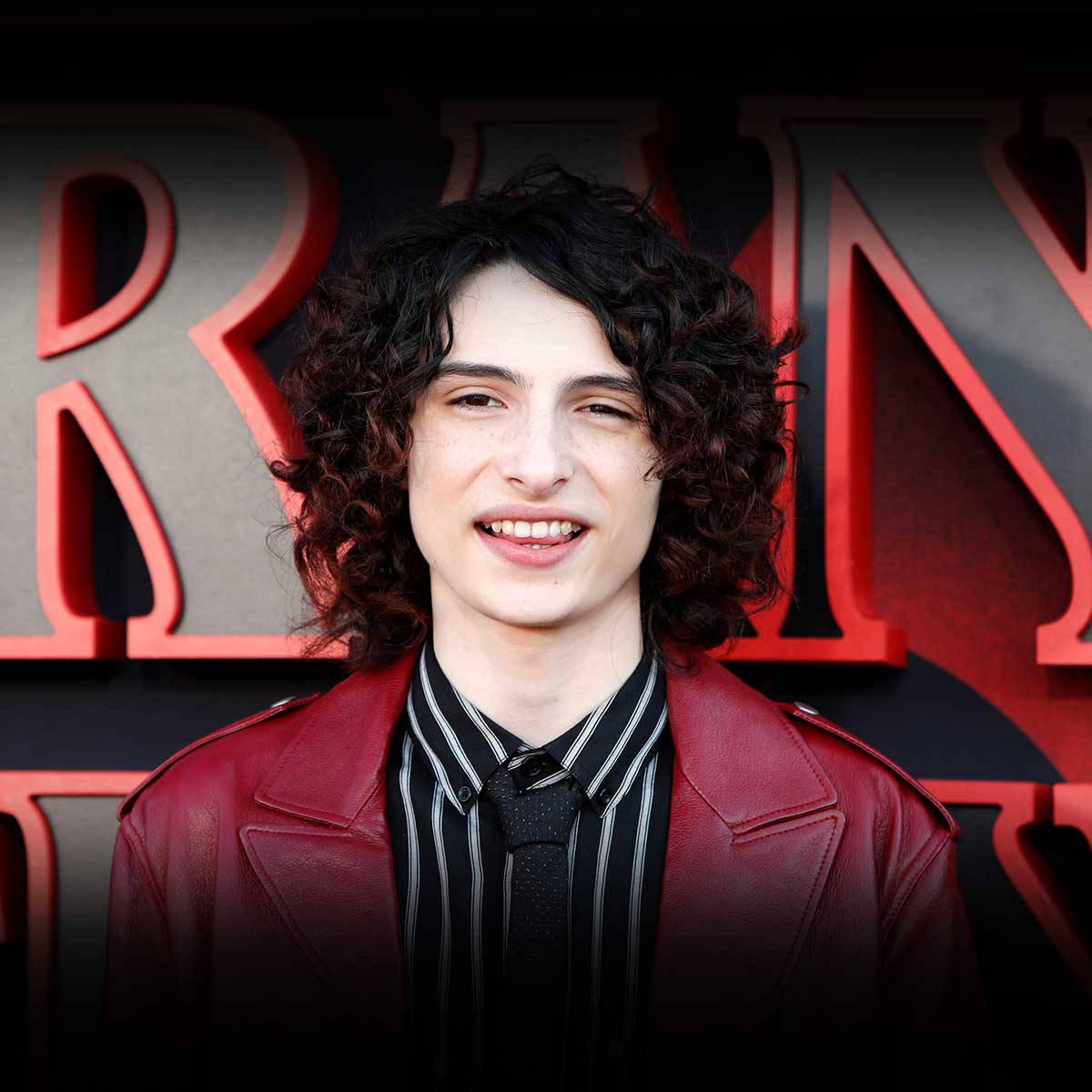 Finn Wolfhard On Stranger Things Wallpaper