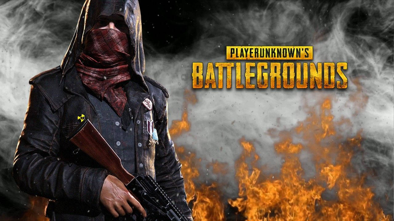 Fire Pubg Logo Wallpaper