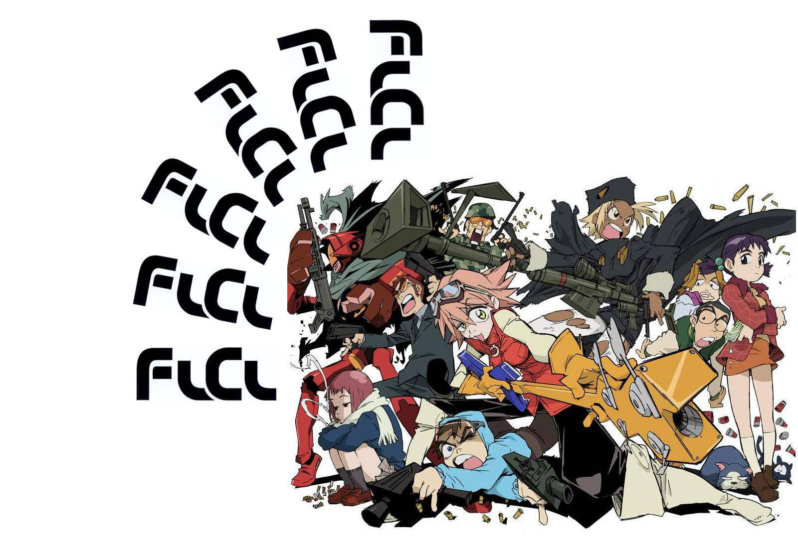 Flcl Anime Characters Wallpaper