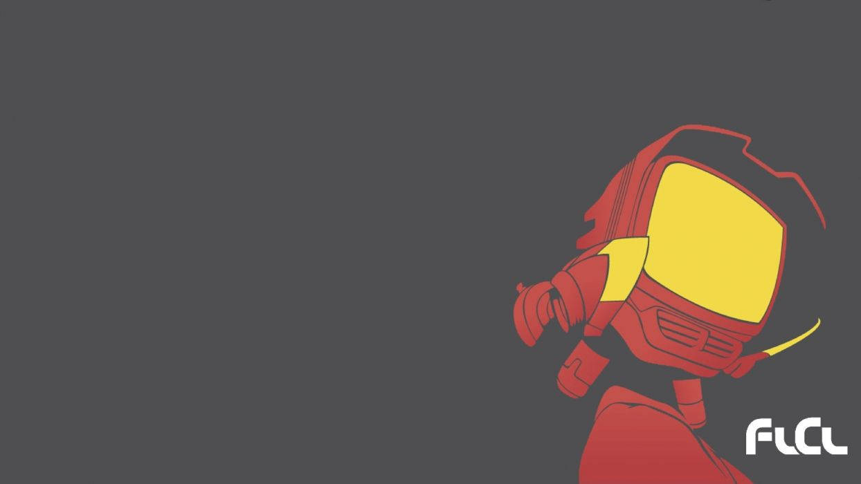 Flcl Red Canti Wallpaper