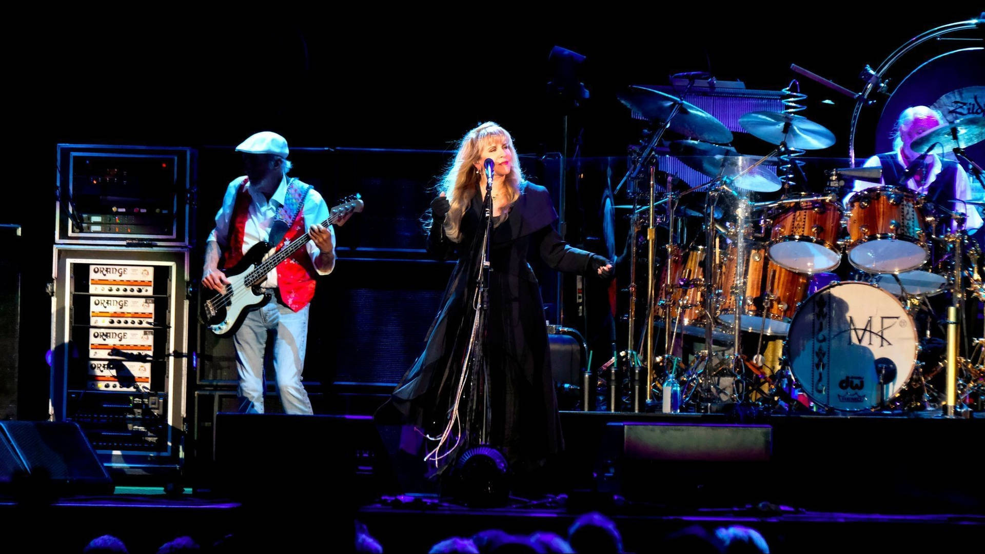 Fleetwood Mac On Stage Wallpaper