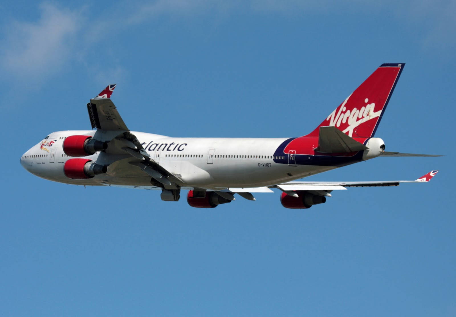 Flying Of Virgin Atlantic Aviation Wallpaper