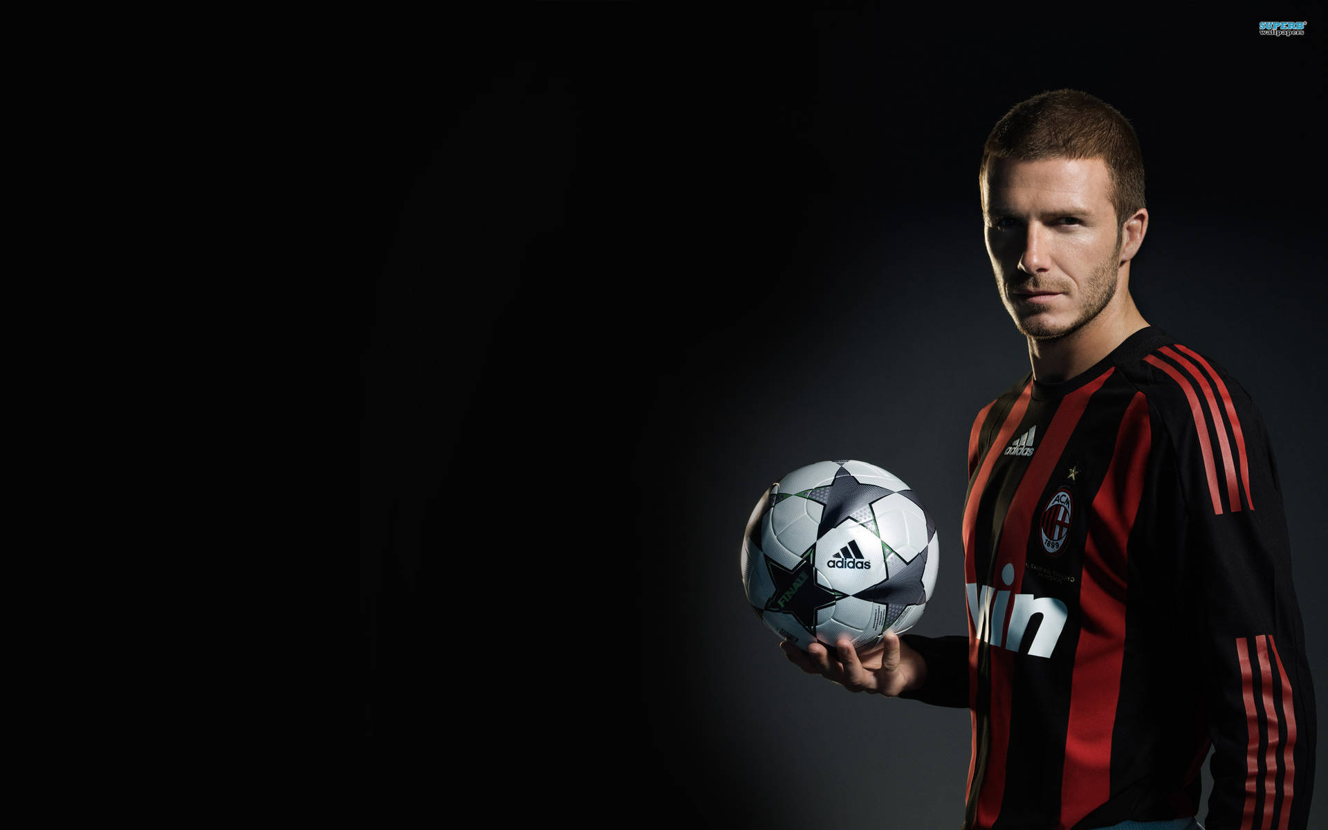 Football Players Hd Beckham Adidas Ball Wallpaper