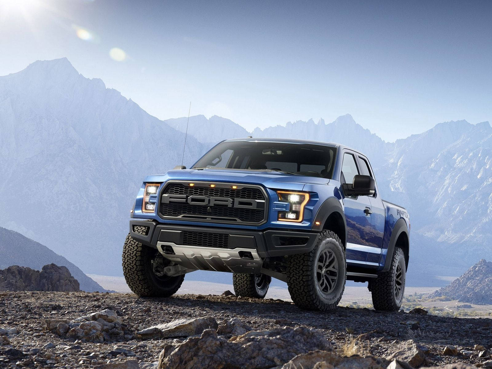 Ford Raptor In Off-road Wallpaper