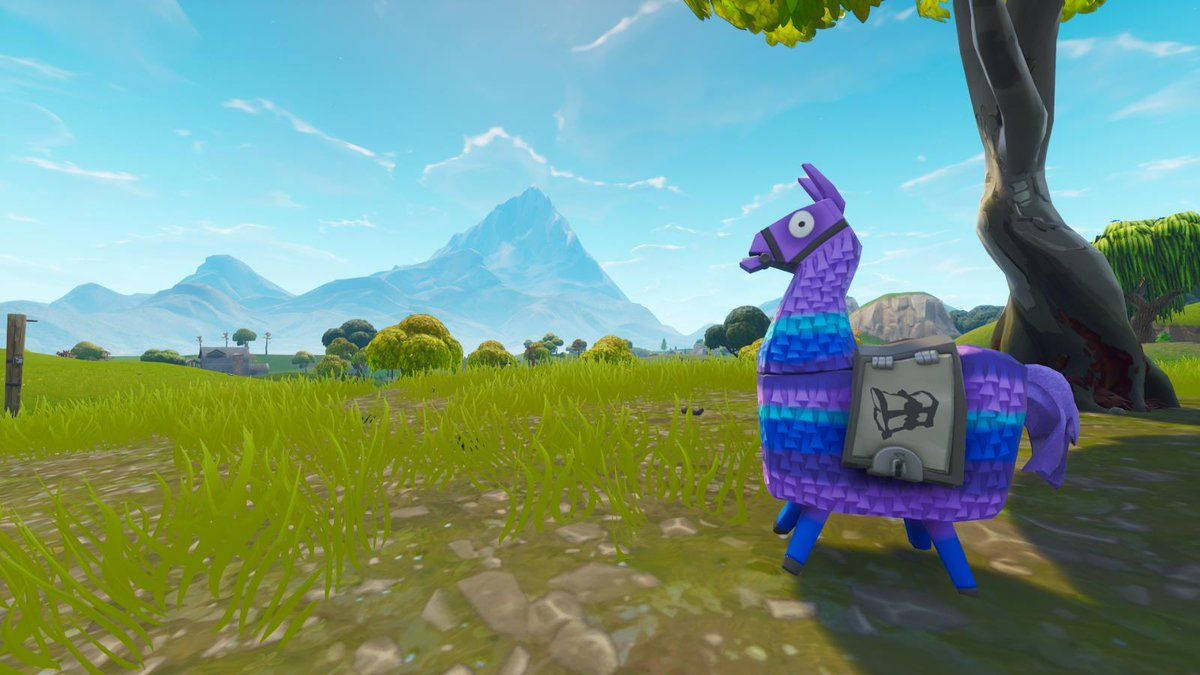 Fortnite Thumbnail Llama Wallpaper