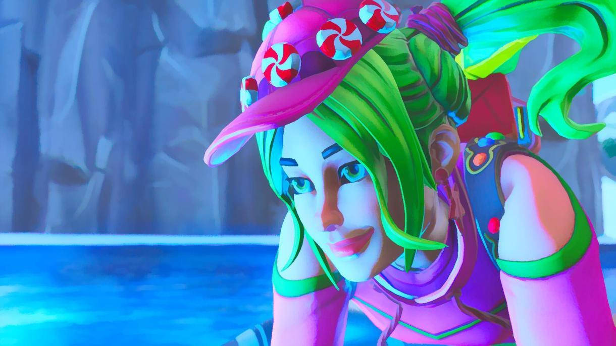 Fortnite Thumbnail Zoey Wallpaper