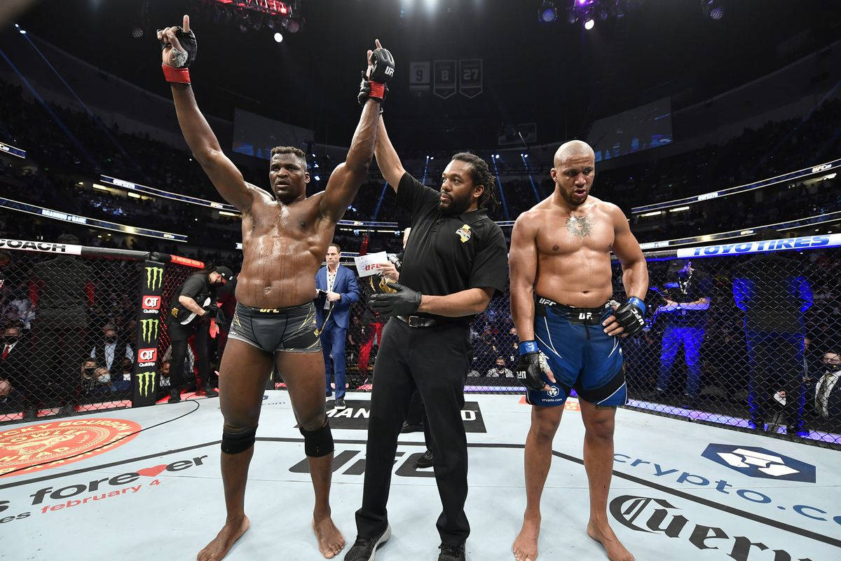 Francis Ngannou Winner Wallpaper