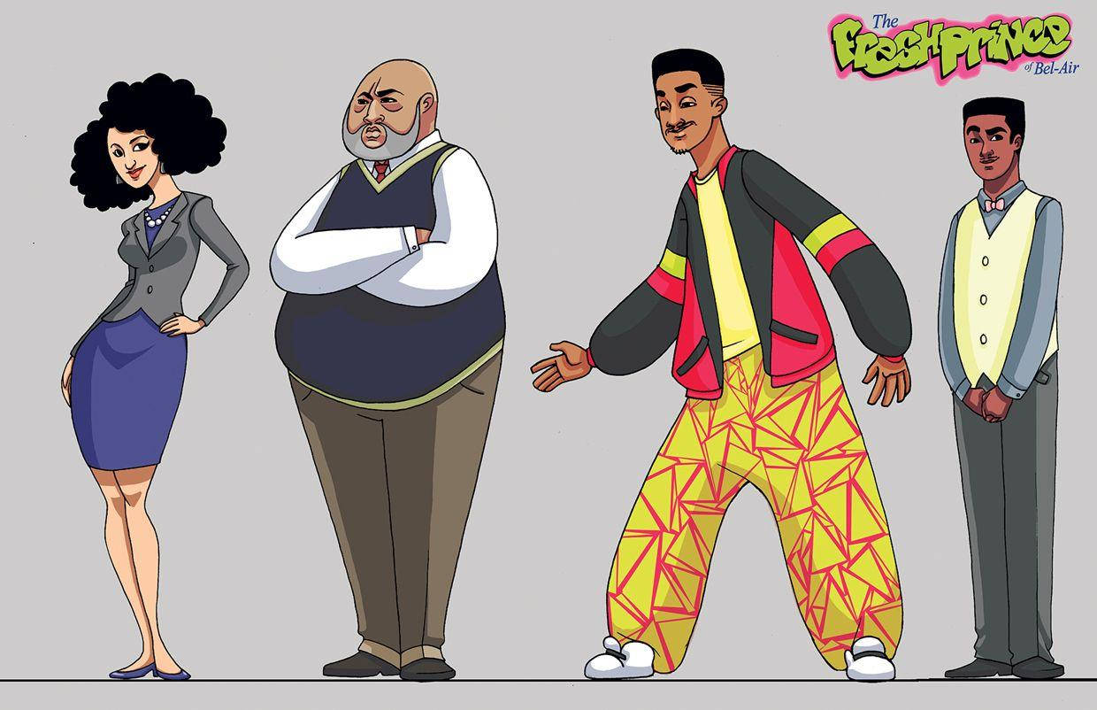 Fresh Prince Illustration Wallpaper