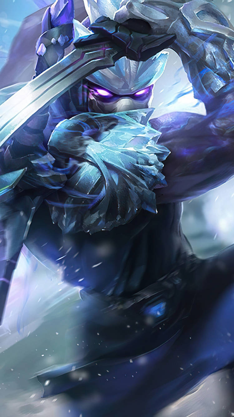 Frozen Shen Lol Iphone Wallpaper