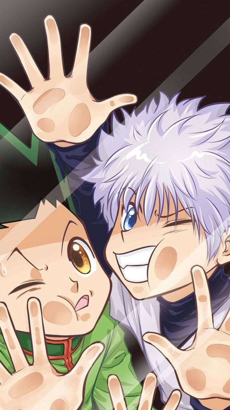 Funny Gon And Killua Anime Wallpaper