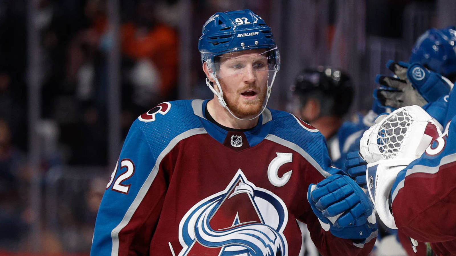 Gabriel Landeskog Great Left Winger Wallpaper