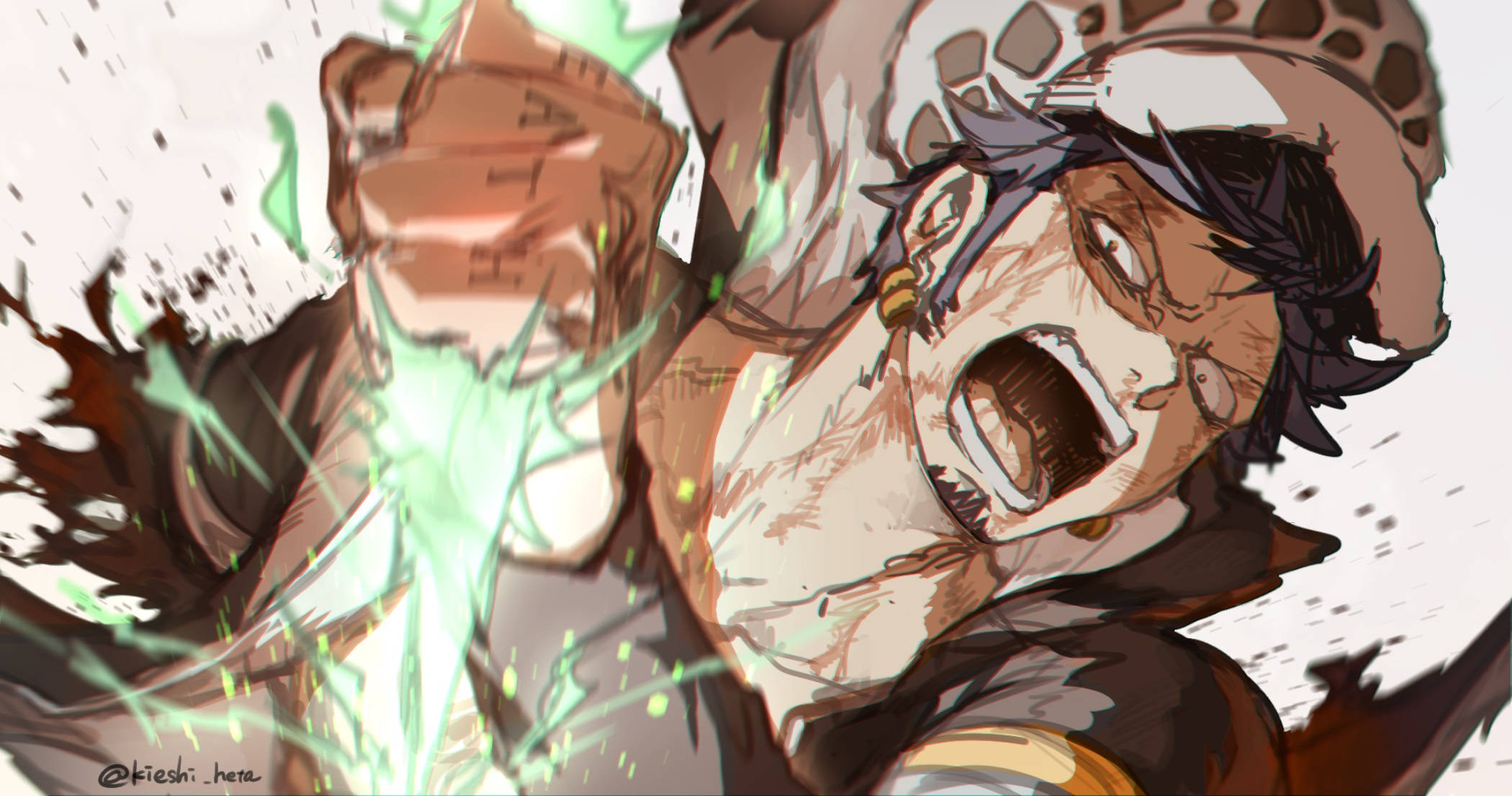 Gamma Knife Trafalgar Law One Piece Fanart Wallpaper