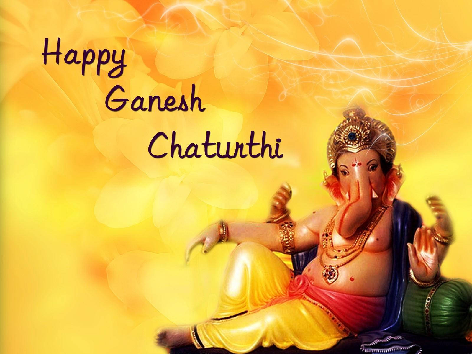 Ganesh Chaturthi Figurine Wallpaper