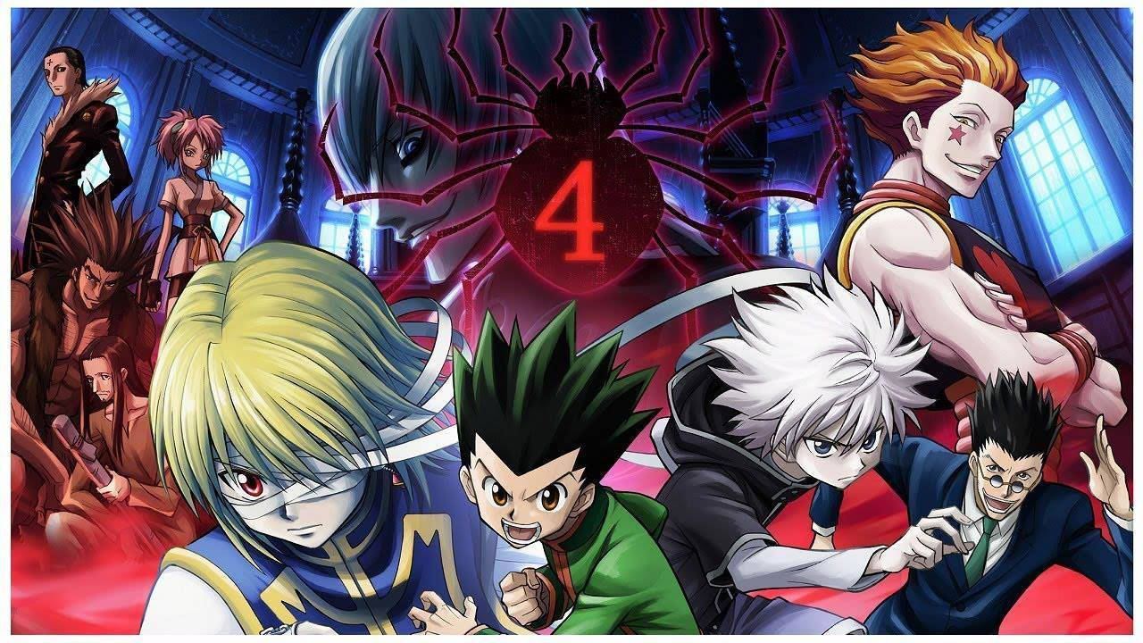 Get In On All The Action With The Spider Phantom Troupe Wallpaper