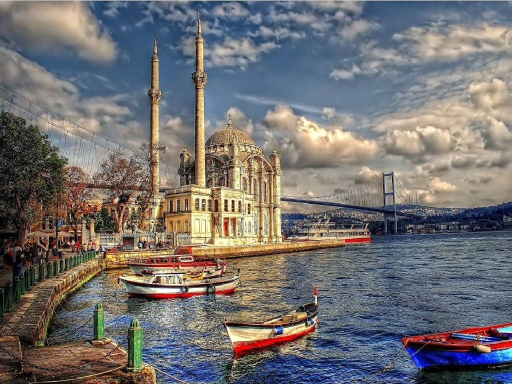 Get Lost In The Beauty Of Ortakoy Beach, Turkey Wallpaper