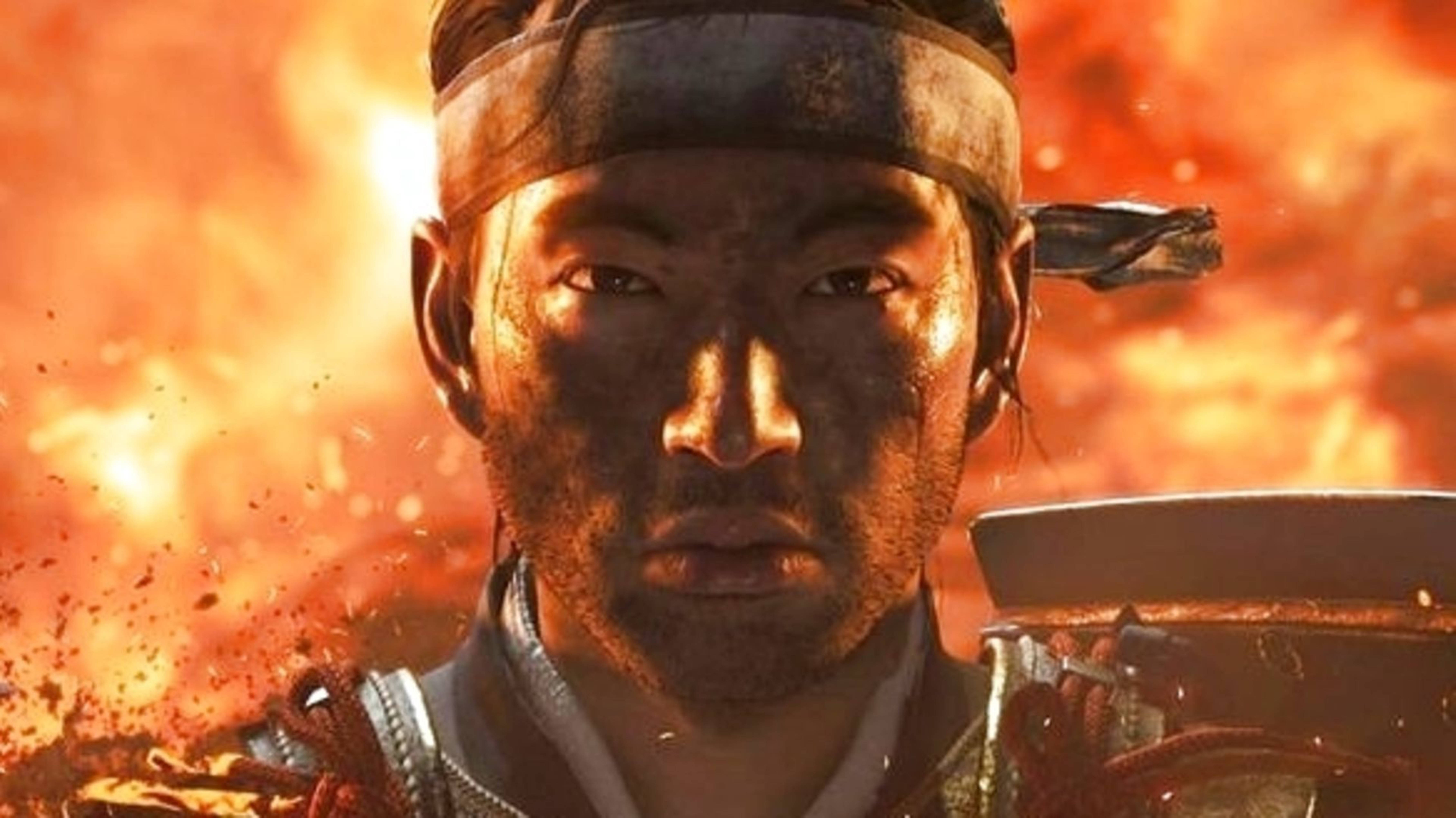 Ghost Of Tsushima Jin Sakai Close-up 4k Wallpaper