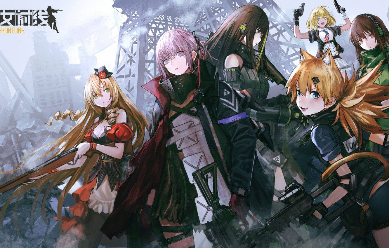 Girls Frontline Characters Fan Art Wallpaper