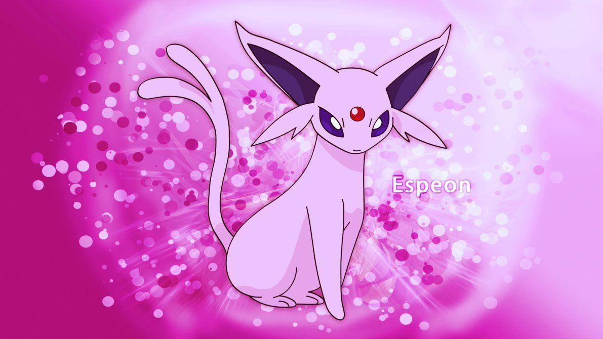 Glittery Espeon Wallpaper