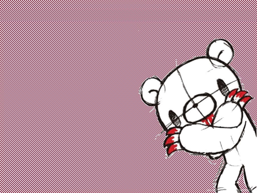 Gloomy Bear With Sharp Claws Wallpaper