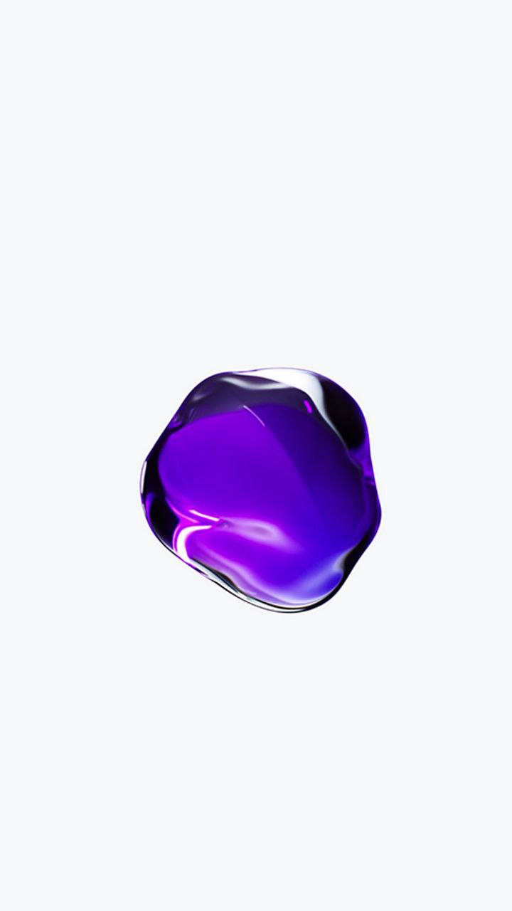 Glossy Purple Gem Original Iphone 7 Wallpaper