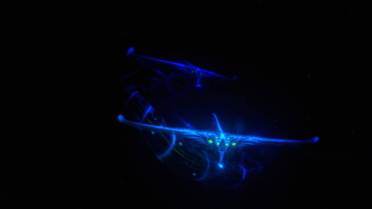 Glowing Ghost Leviathan Wallpaper