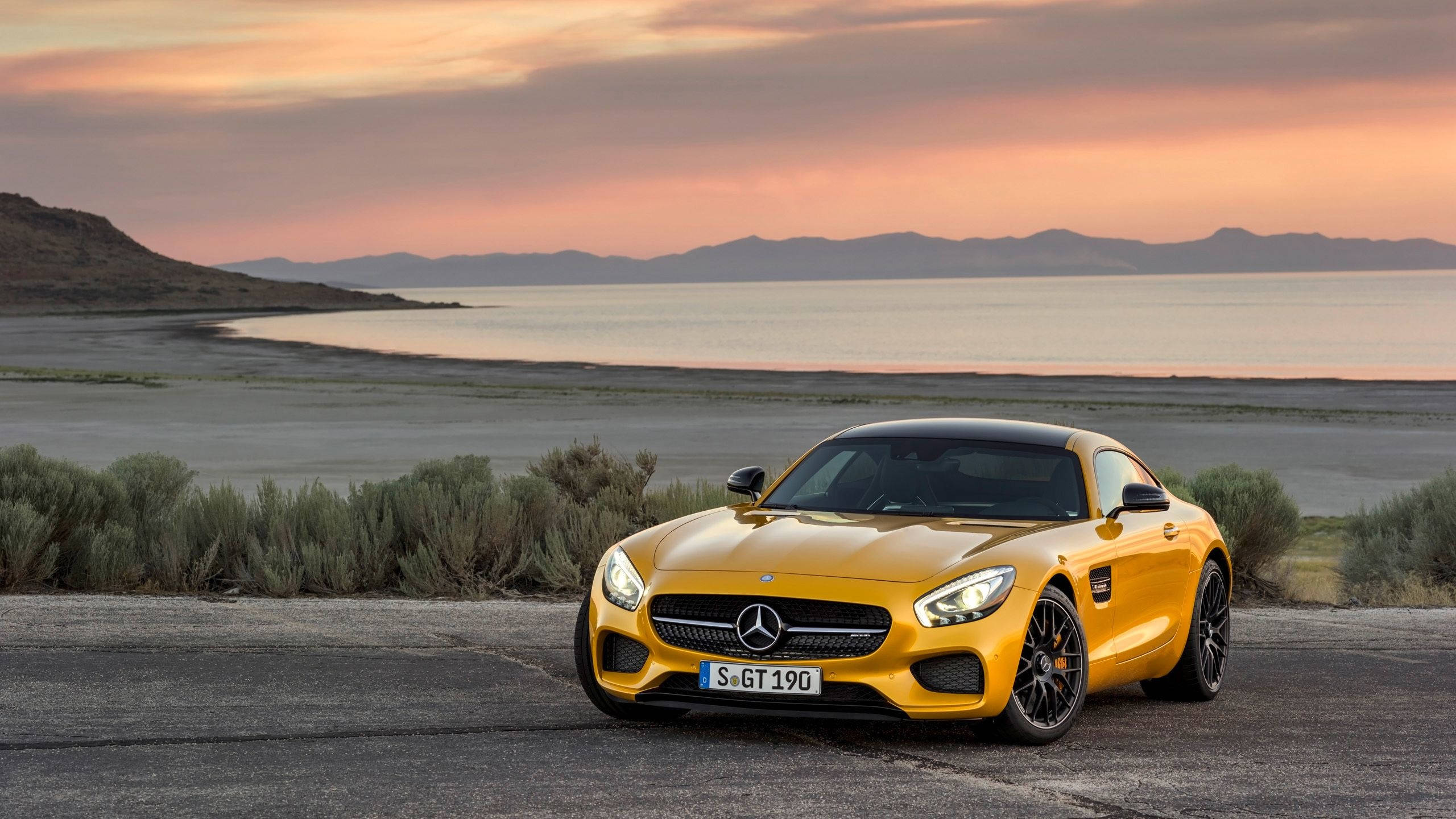 Gold Mercedes-benz Luxury Car Hd Wallpaper