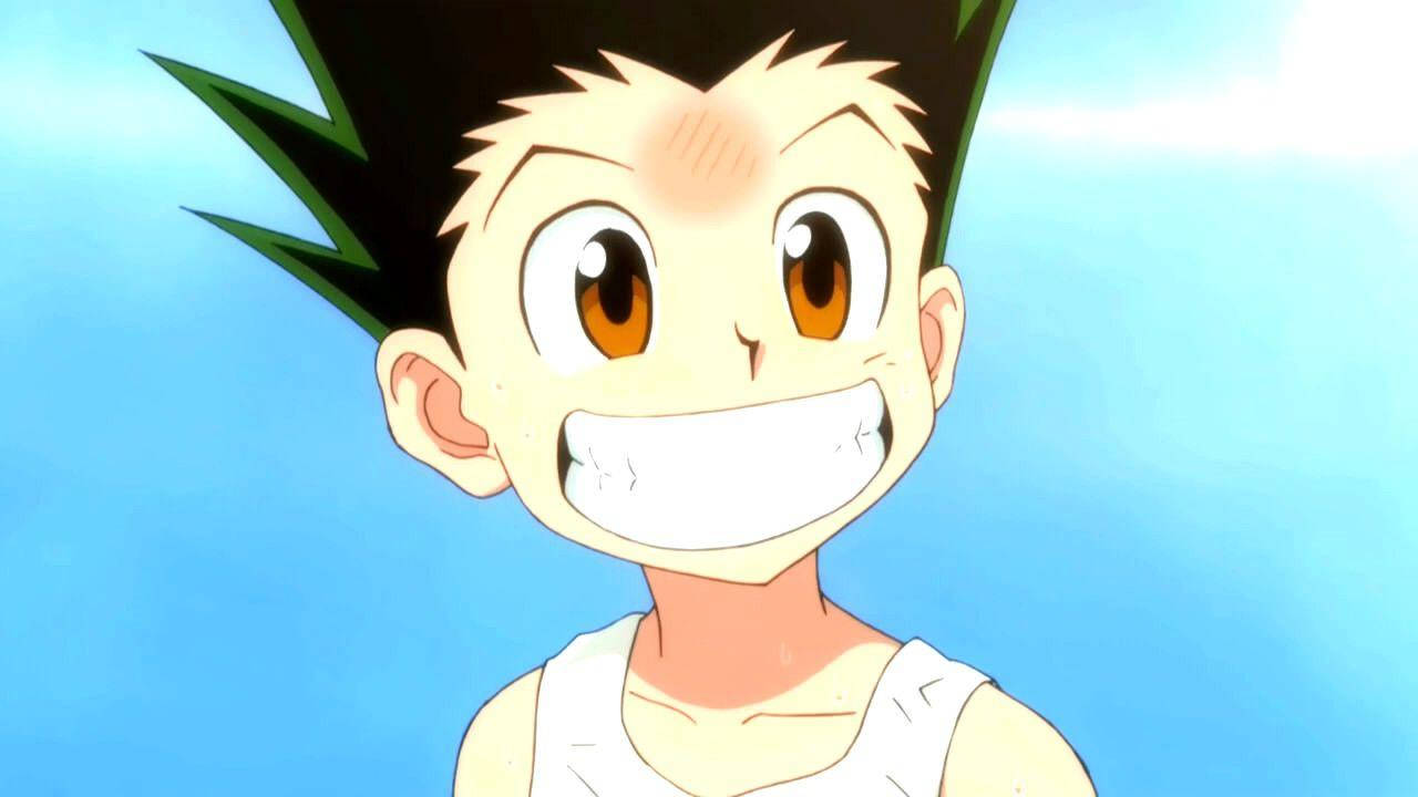 Gon Freecss Head Bump Wallpaper