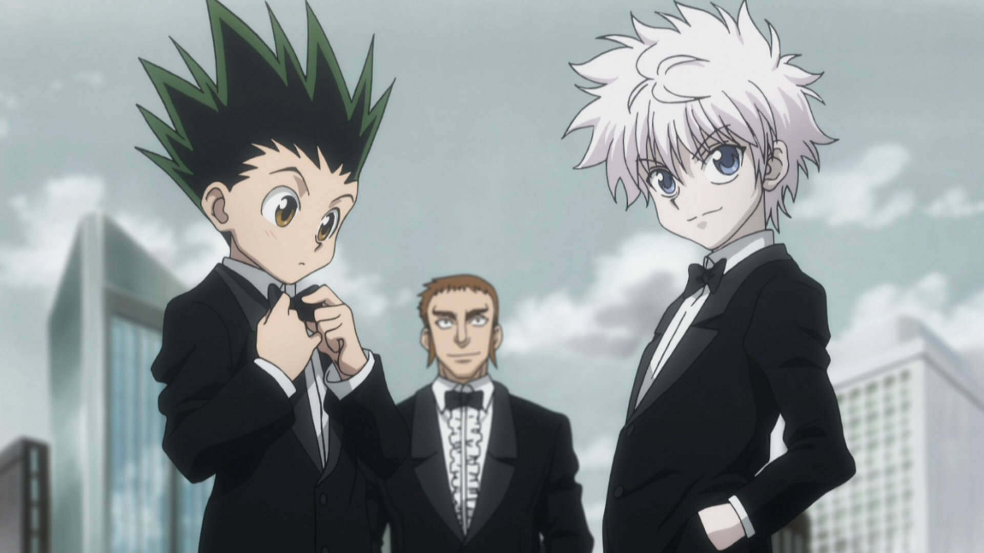 Gon Freecss Killua Tuxedos Wallpaper