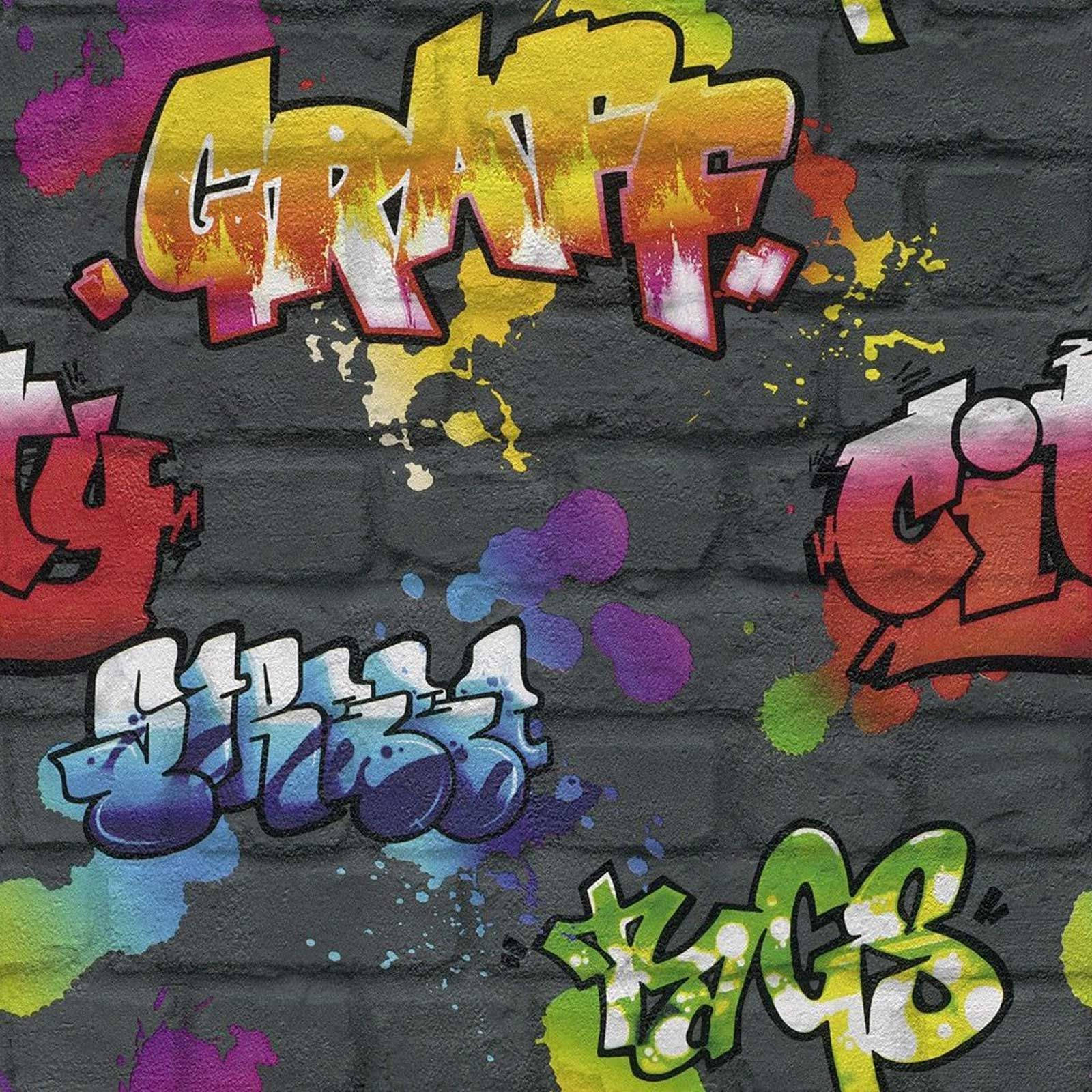 Graffiti Artwork Expressing A Unique Message Wallpaper