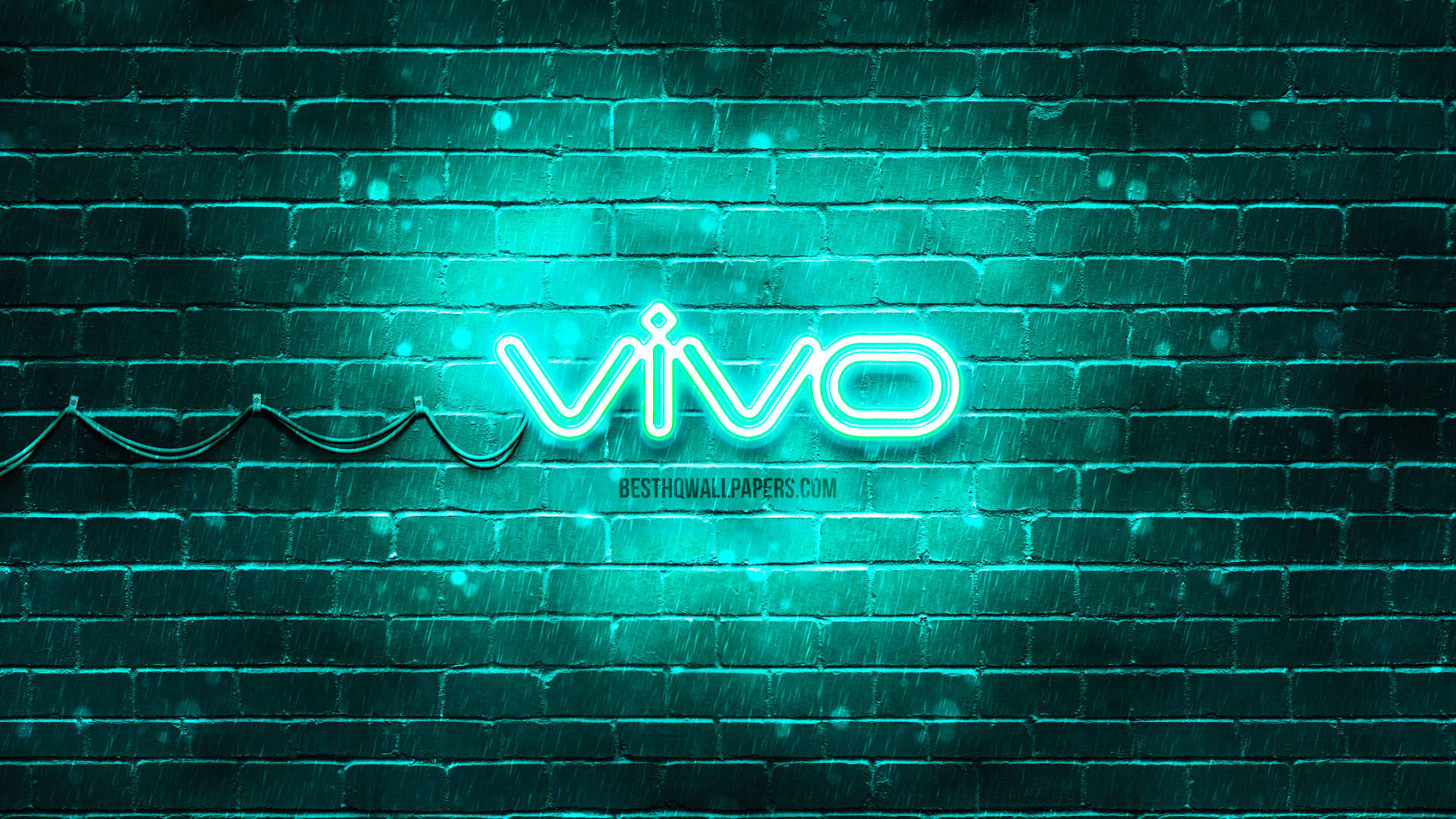 Green Vivo Logo Led Wallpaper