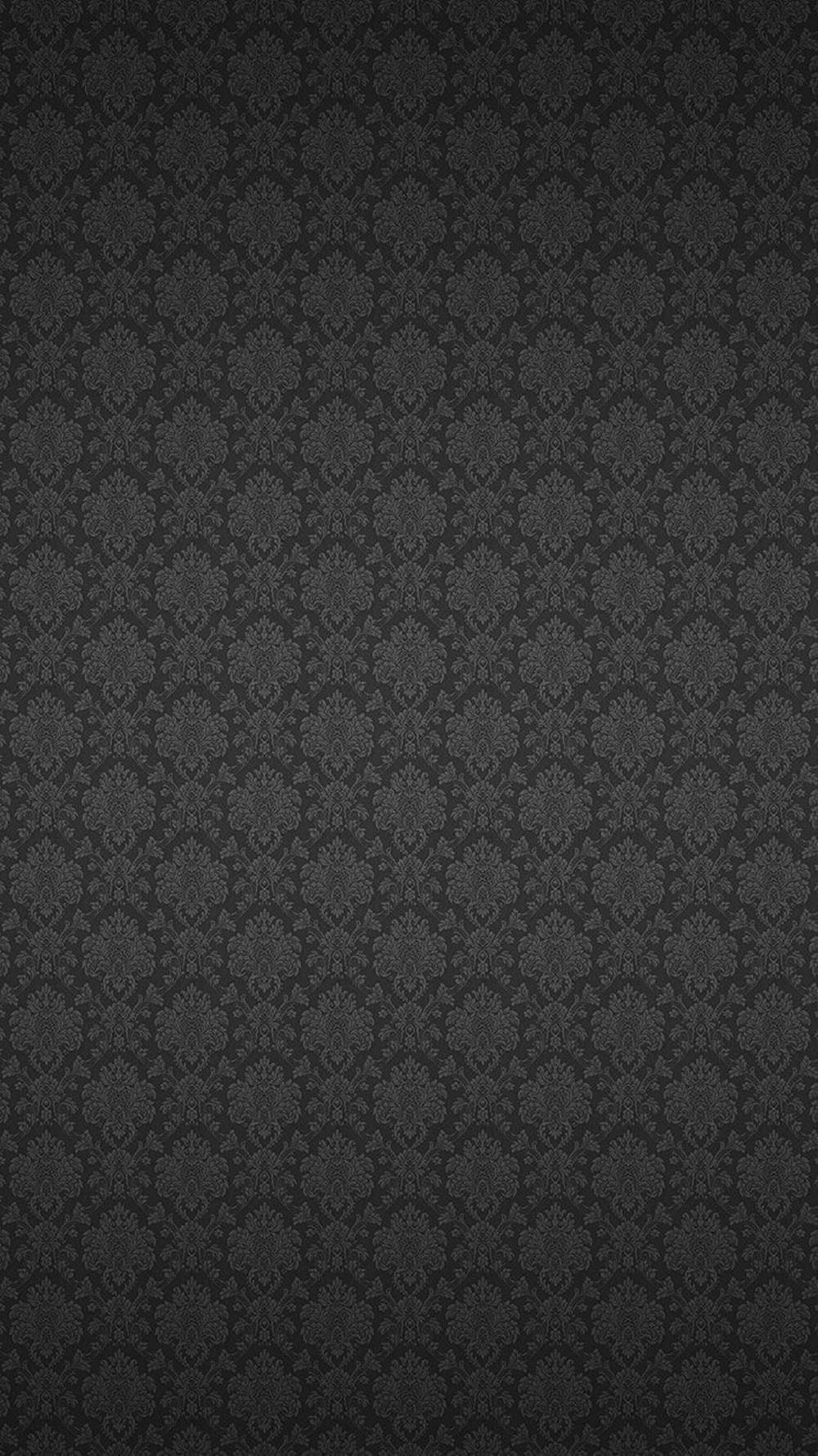 Grey Iphone Crest Pattern Wallpaper