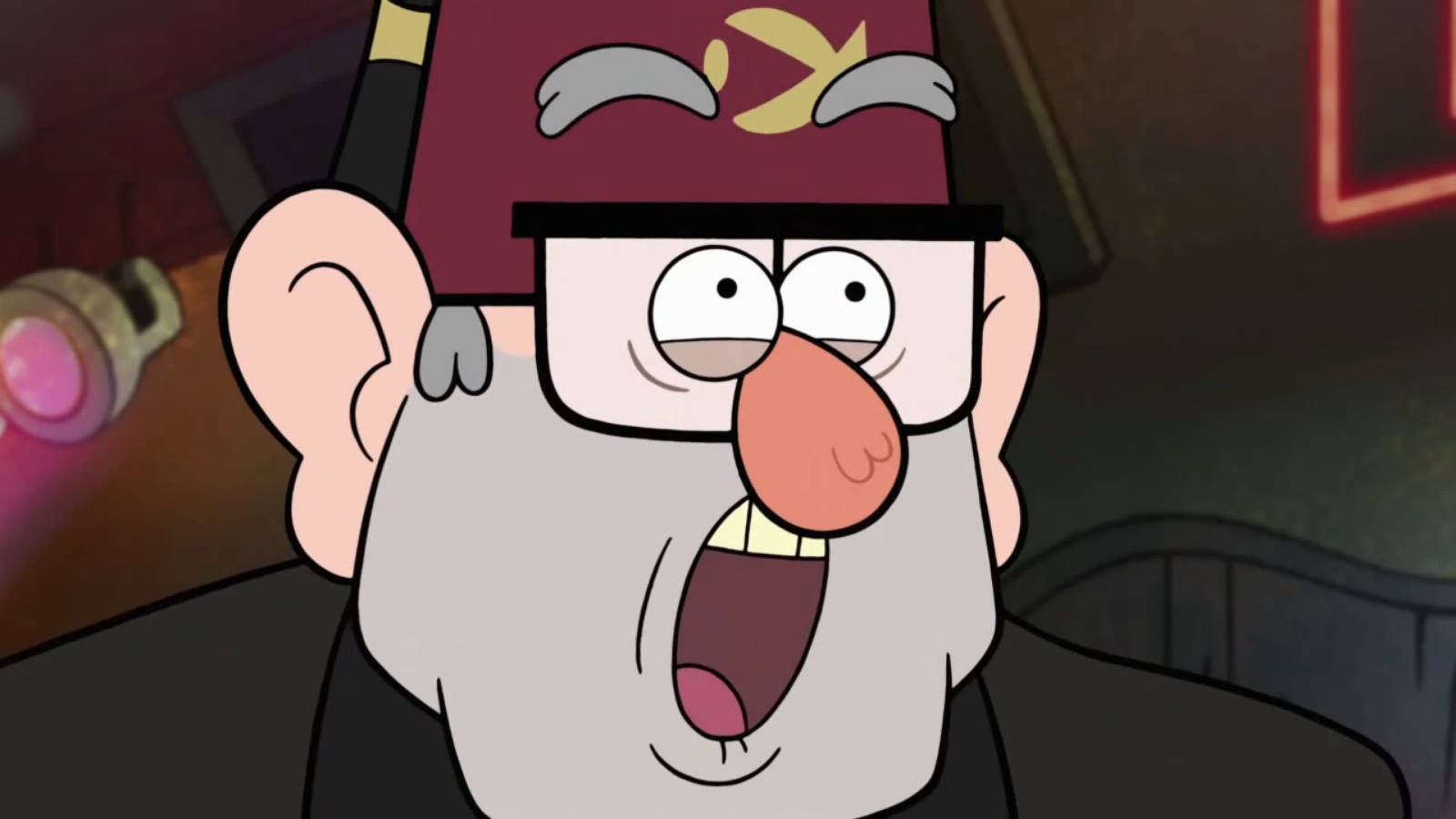 Grunkle Stan Close-up Wallpaper