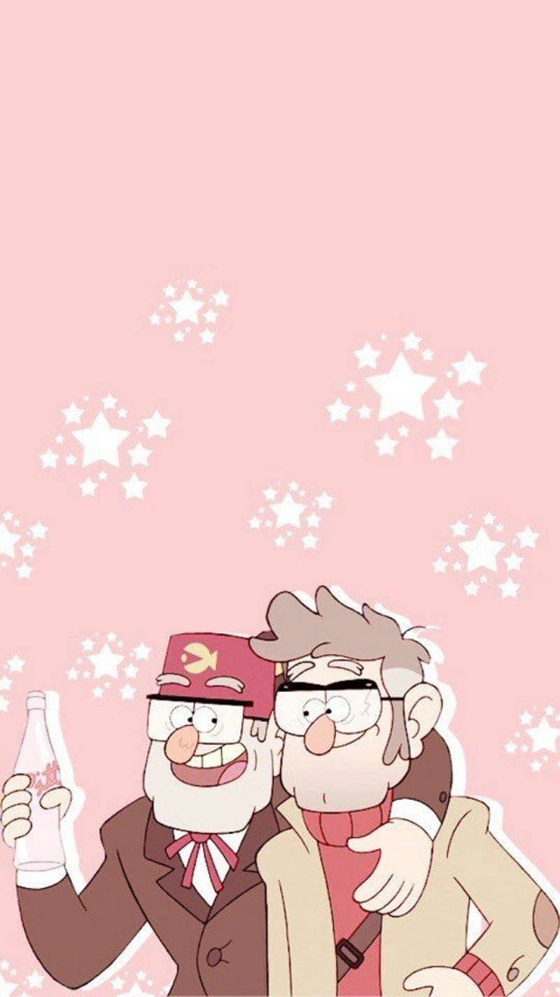 Grunkle Stan With Brother Wallpaper