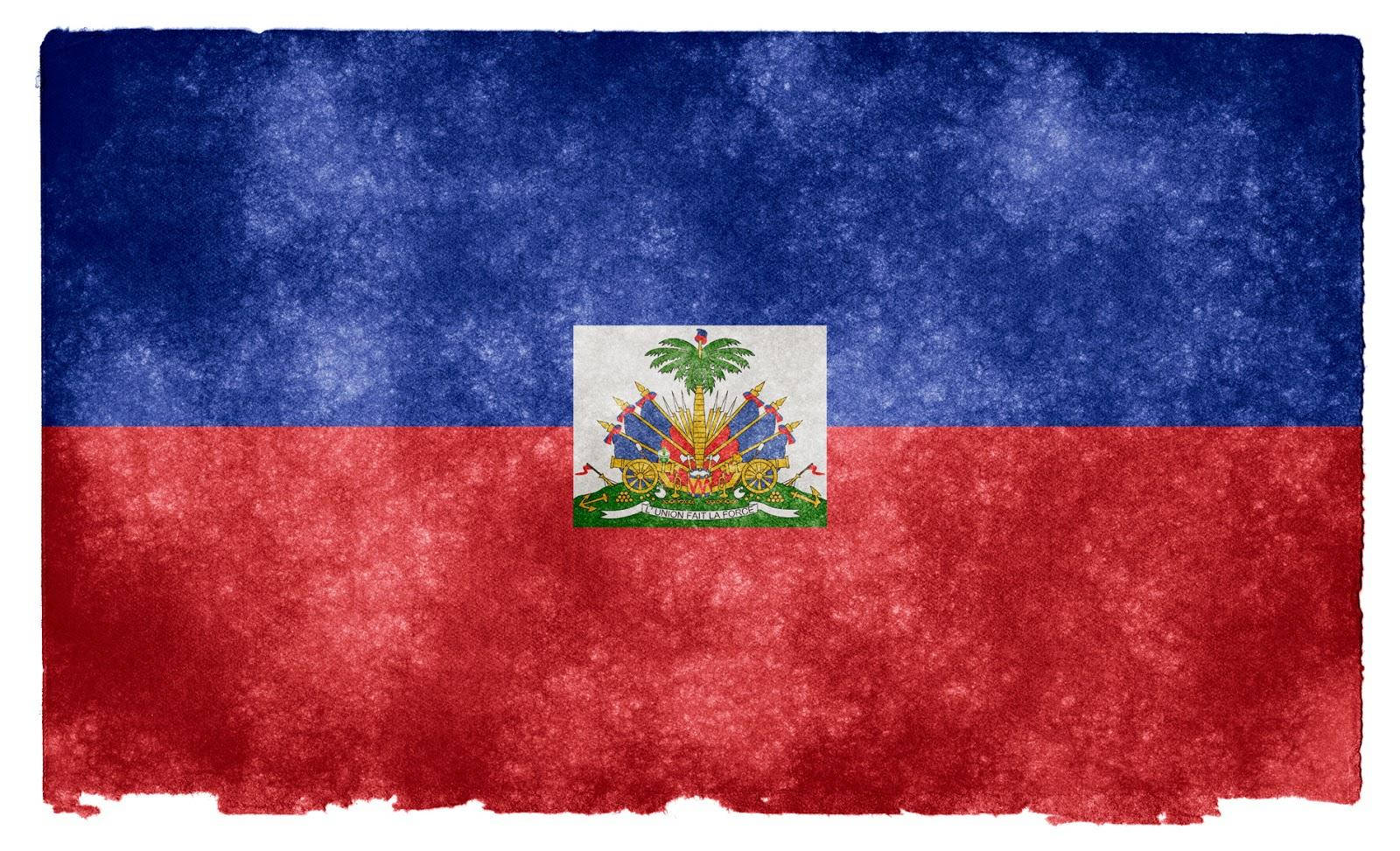 Haiti Flag Paper Wallpaper