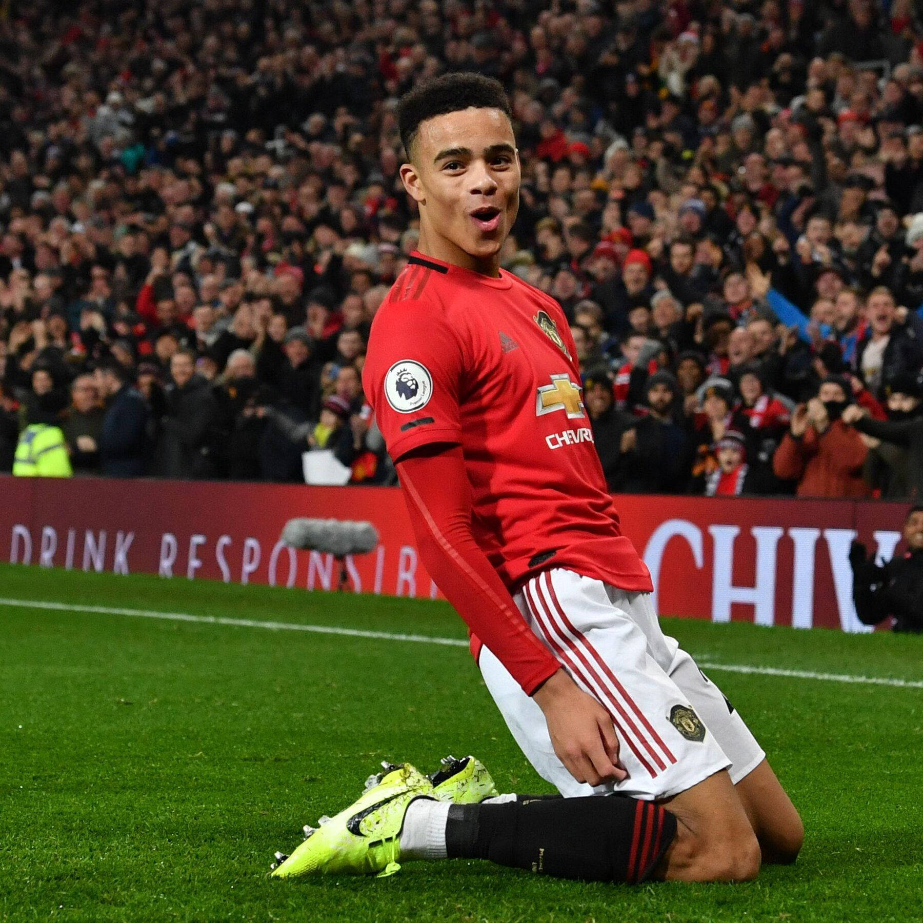 Handsome Mason Greenwood Wallpaper