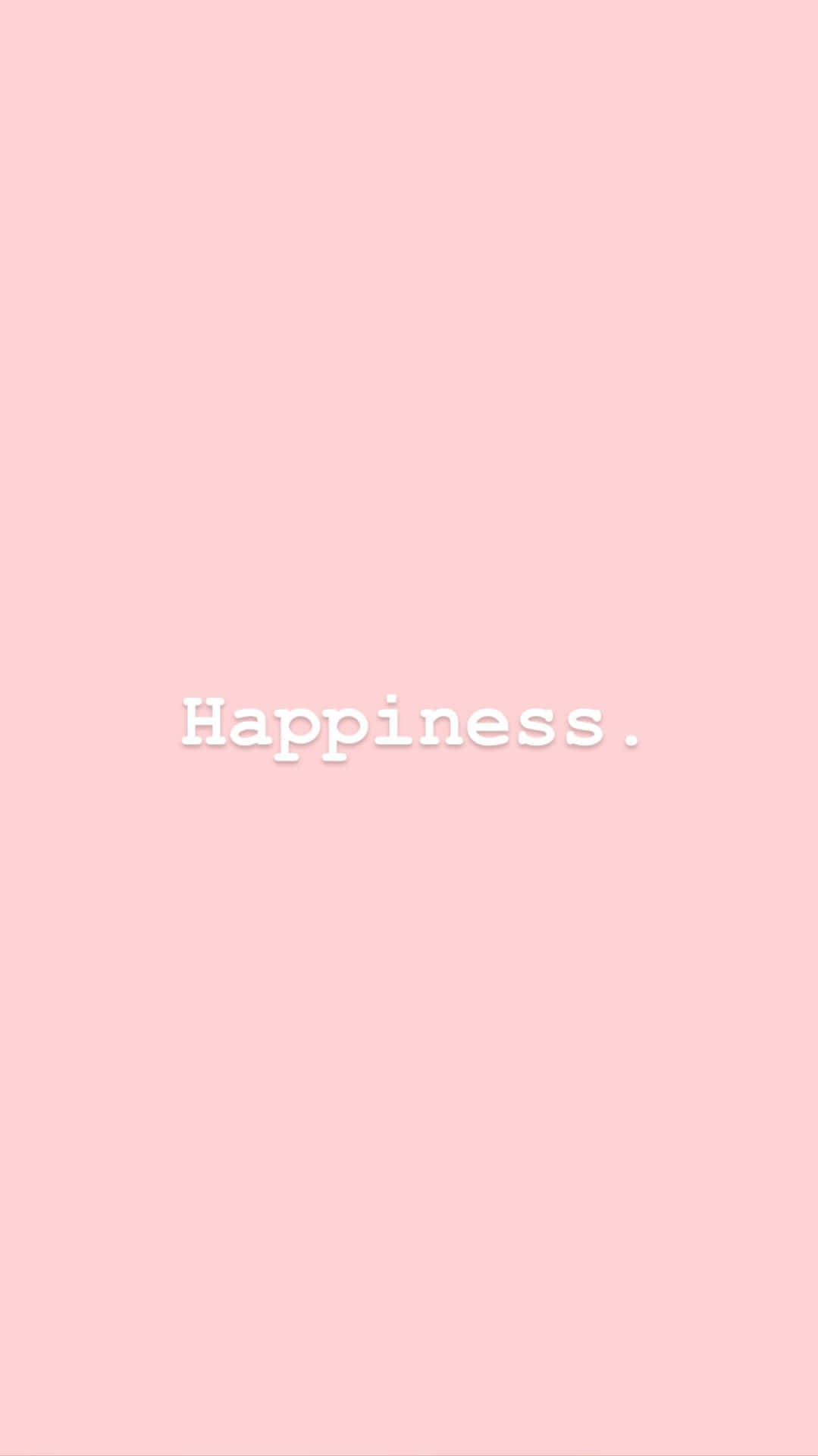 Happiness Pink Aesthetic Tumblr Wallpaper